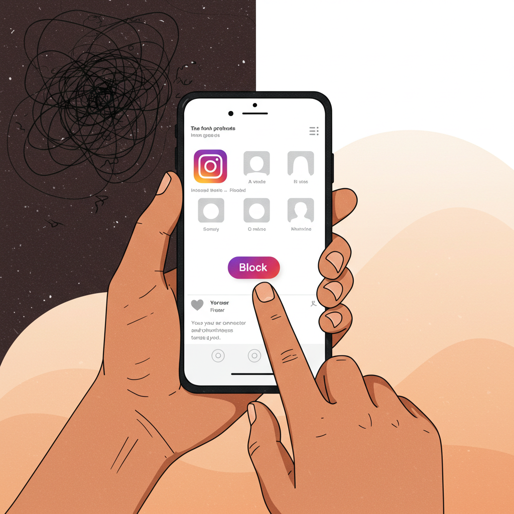 Should I Block My Ex on Instagram?